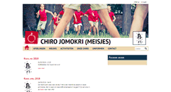 Desktop Screenshot of chirojomokri.be